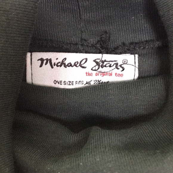 Anthropologie Michael Stars Hunter Green Supima Long Turtleneck - Picture 4 of 4